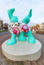 Nana sculptures of the artist Niki de Saint Phalle in Hanover, Germany