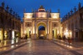 Nancy, France: Arc HÃÂ©rÃÂ© in Place Stanislas at dusk