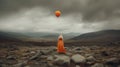 Nancy\'s Balloon: Moody Landscape Photography With An Ethereal Fashion Twist