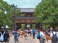 Nandaimon Gate, Todaiji Temple in Nara, Japan.