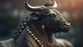 Nandi: The Divine Bull and Steadfast Companion of Lord Shiva