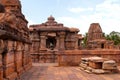 Nandi mandapa, Mallikarjuna Temple, Pattadakal temple complex, Pattadakal, Karnataka, India Royalty Free Stock Photo