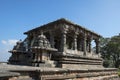 Nandi Shrine. Hoysalesvara Temple, Halebid, Karnataka