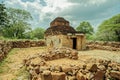 Nandikonda Village footprints Of The Ishvaku Dynasty old Temple