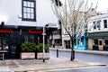 NandoÃ¢â¬â¢s Restaurant On A Street Corner With No Peole On Empty Street Corner