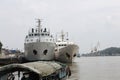 Nanfeng survey ship and 302 fishery administration ship in China