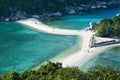 Nang Yuan island in Thailand Royalty Free Stock Photo