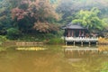 Nanjing Xixia mountain and temple in Autumn Royalty Free Stock Photo