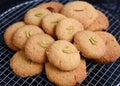 Nankhatai-Indian shortbread cookies Royalty Free Stock Photo