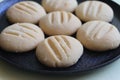 Nankhatai are shortbread biscuits, popular India and Pakistan