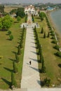 Nanlou Commemorative Park Aerial View in Kaiping, Guangdong, China