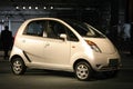 Nano at Auto expo in Delhi, Royalty Free Stock Photo