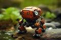 Nano bot. Generate Ai Royalty Free Stock Photo