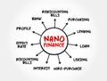 Nano finance - lending, purchasing, leasing to natural person with the purpose of doing business without assets or property as