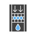 Nanofiltration Icon Image. Royalty Free Stock Photo