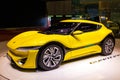 Nanoflowcell Quant Quantino Concept electric car showcased at the Geneva International Motor Show. Switzerland - March 1, 2016