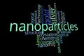 Nanoparticles, nanotechnology, word cloud