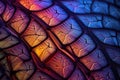 nanoscale surface of a butterfly wing