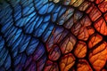 nanoscale surface of a butterfly wing