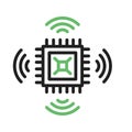 Nanosensor Icon Image.