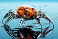 nanotechnology in biohybrid robot development concept