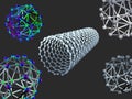 Nanotechnology research, conceptual computer artwork