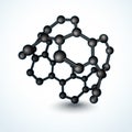 Nanotube illustration Royalty Free Stock Photo
