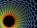 Nanotube illustration Royalty Free Stock Photo