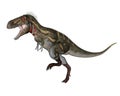 Nanotyrannus dinosaur walking - 3D render