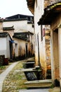 Nanping Village , a famous Huizhou type ancient architecture in China