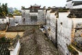 Nanping Village , a famous Huizhou type ancient architecture in China Royalty Free Stock Photo