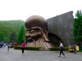 Nanshan longevity old man statue