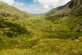 Nant Ffrancon Pass from Idwal Cottage