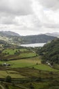 The Nant Gwynant Pass, valley in Wales Royalty Free Stock Photo