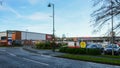 Nant Hall Road entrance to Prestatyn Shopping Park