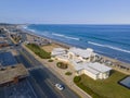 Nantasket Beach aerial view, Hull, MA, USA