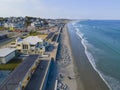 Nantasket Beach aerial view, Hull, MA, USA