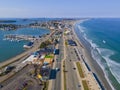 Nantasket Beach aerial view, Hull, MA, USA