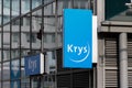 Commercial sign of a Krys store in Nanterre, France