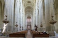 Nantes cathedral interior Royalty Free Stock Photo