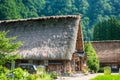 Gassho-zukuri houses at Suganuma village, Gokayama area, Nanto City, Toyama Prefecture, Japan. UNESCO