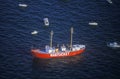 A Nantucket fishing boat in New York City