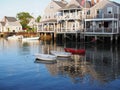 Nantucket Harbor MA Royalty Free Stock Photo