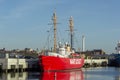 Nantucket lightship WLV 612, converted to luxury charter vessel