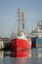 Nantucket lightship WLV 612, rebuilt into luxury charter vessel