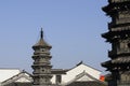 Nanxiang's Twin Pagodas Shanghai China Royalty Free Stock Photo