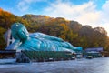 Nanzoin Temple in Fukuoka is home to a huge statue of the Reclining Buddha (Nehanzo) which claims to