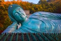 Nanzoin Temple in Fukuoka is home to a huge statue of the Reclining Buddha (Nehanzo) which claims to