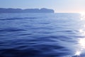 Nao Cape far view blue reflection water Royalty Free Stock Photo
