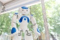 Nao robot at Wired Next Fest 2019 in Milan, Italy Royalty Free Stock Photo